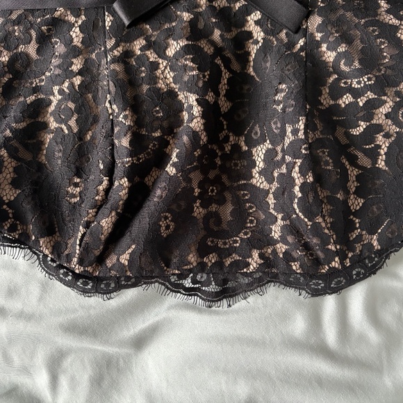 EUC Neiman Marcus Strapless Robert Rodriquez Lace Party Dress Size 4 - Picture 4 of 8